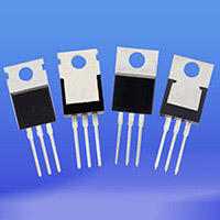 Three terminal voltage regulator tube